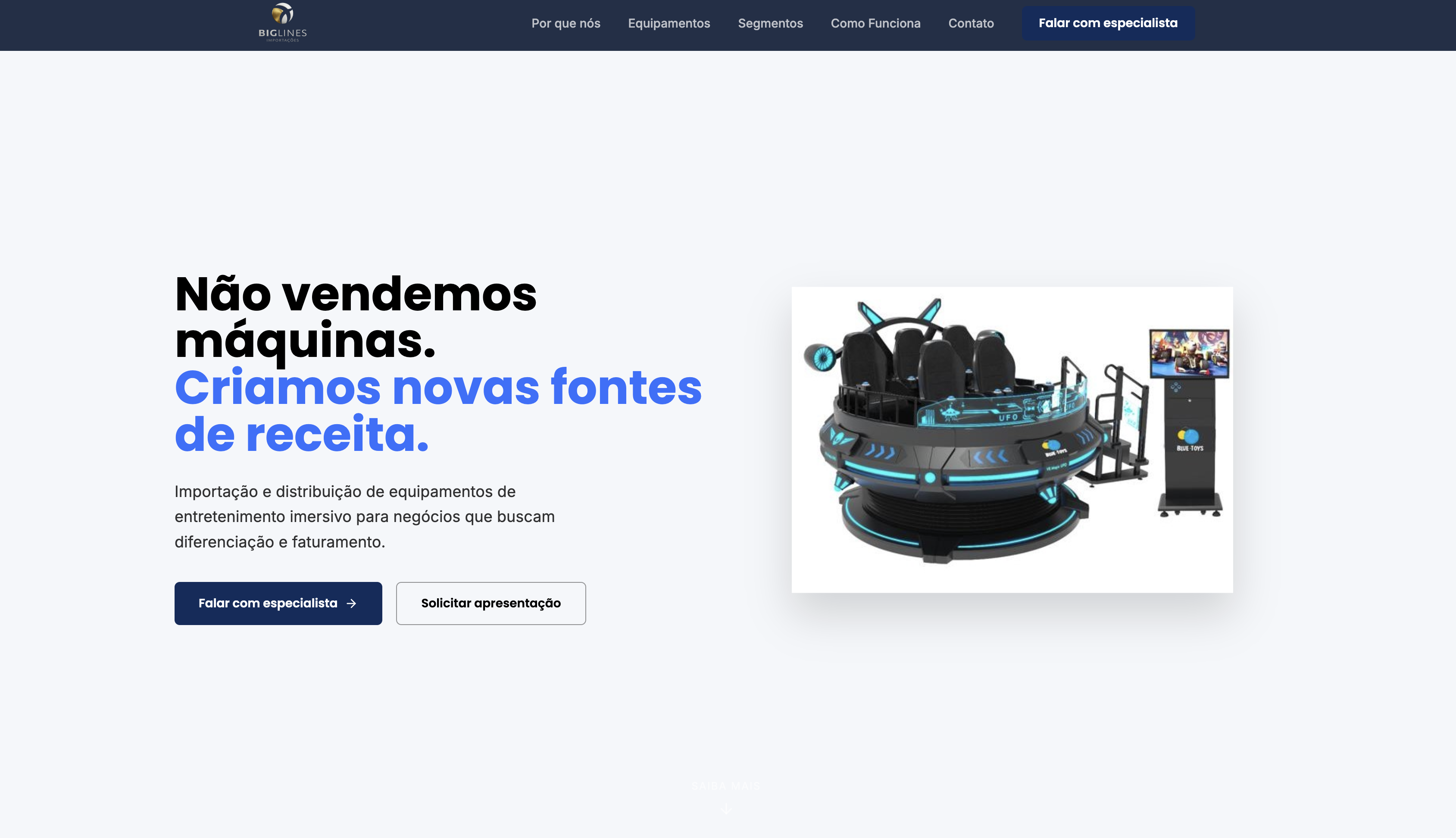 Biglines — desktop